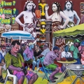 D’ou Venons Nous? Que Sommes Nous? Où Allons Nous? acrylic on canvas, 84x170 cm, 2016