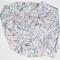 Färgade linjer, 2010, Patric Larsson