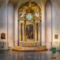 Rickard Sollman, Total Zero (diptych). Installation in the church Hedvig Eleonora, Stockholm, 2014