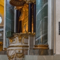 Rickard Sollman, Total Zero (diptych).  Installation in the church Hedvig Eleonora, Stockholm