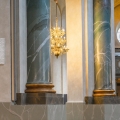 Rickard Sollman, Total Zero (diptych).  Installation in the church Hedvig Eleonora, Stockholm