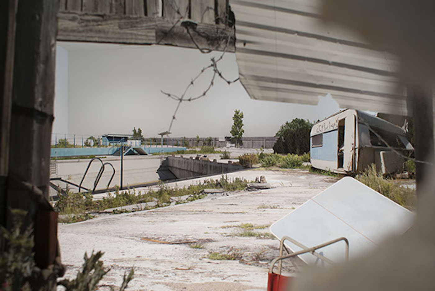 Andreas Johansson, "Place Position", 2014, c-print cut-outs, installation at BIldmuseum, Umeå and Galleri Flach