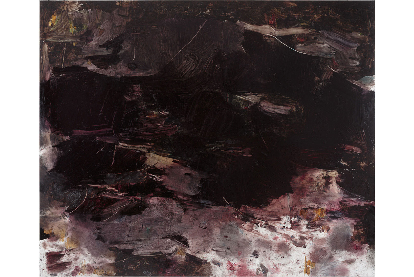 Julia Selin, Untitled, 2014, oil on canvas, 196 x 245 cm