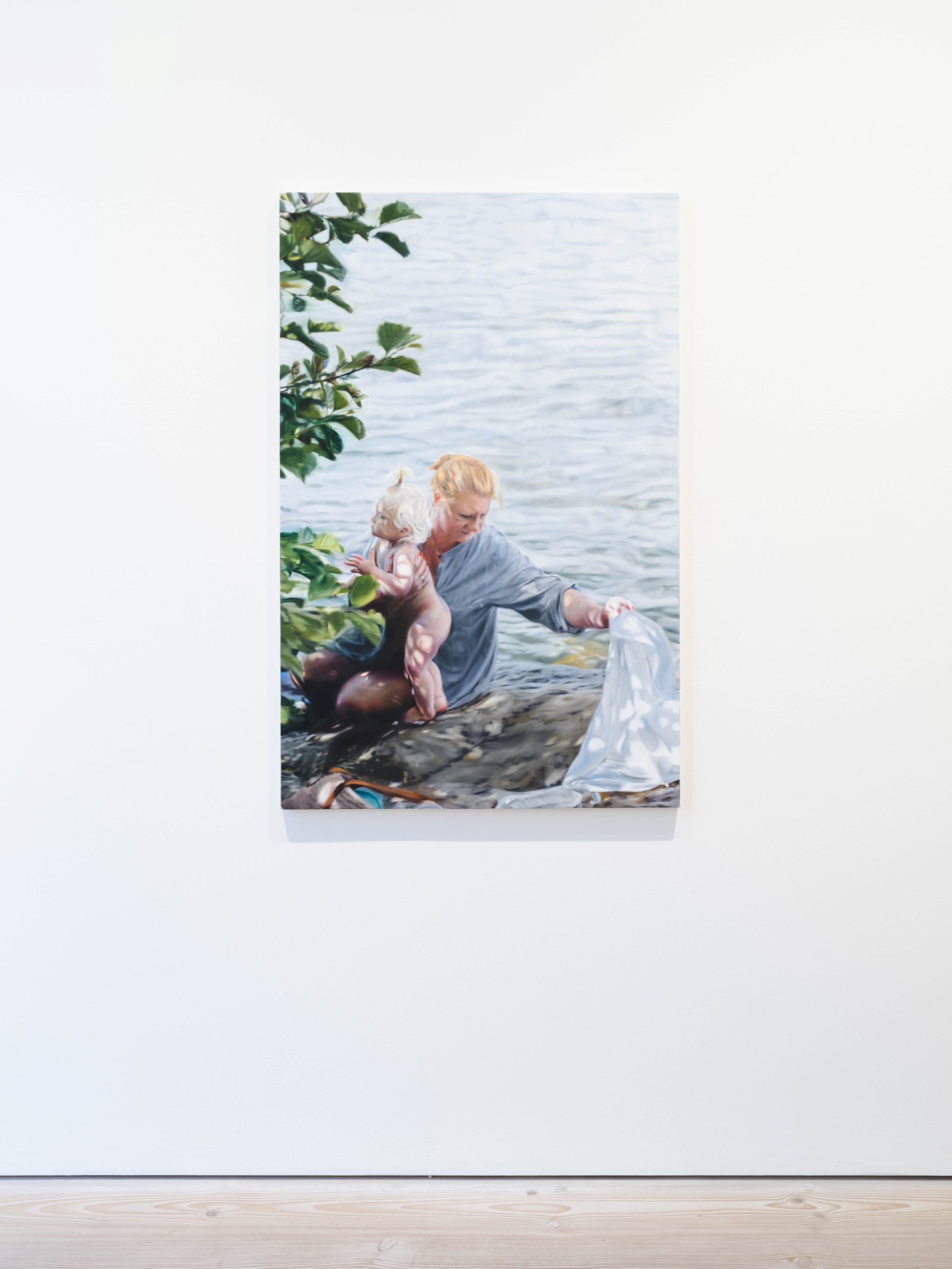 "The Painting M", 2023
oil on canvas, 125 x 81 cm