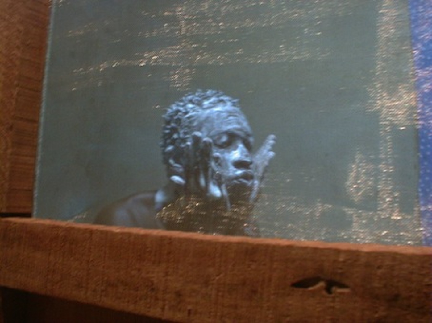 Mohamed Camara, "Certains matins, je n'ai pas le courage d'aller á la salle de bain", 2006/7, c-print, 48 x 58 (framed)
