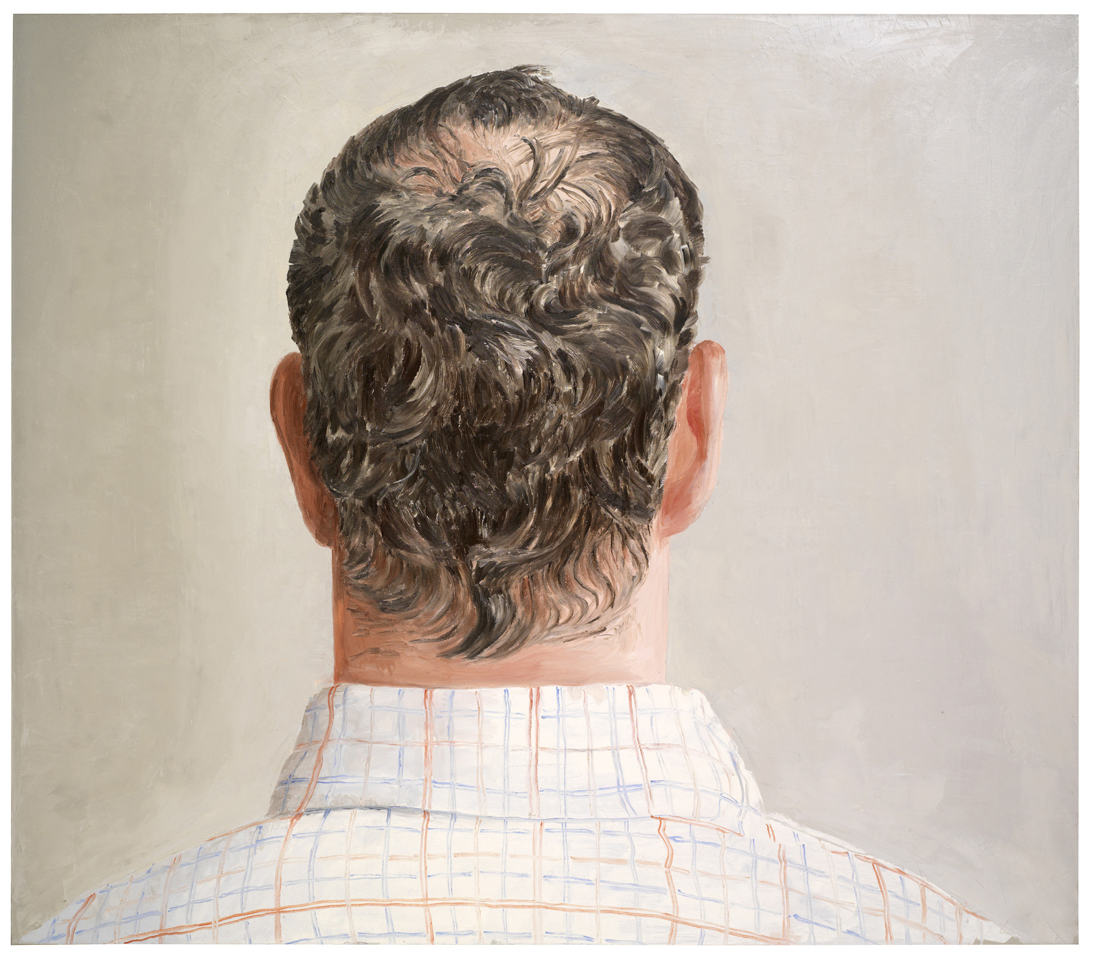 Thorbjørn Sørensen, "Bakhode" (Back of Head), 2013, oil on canvas, 175 x 200 cm