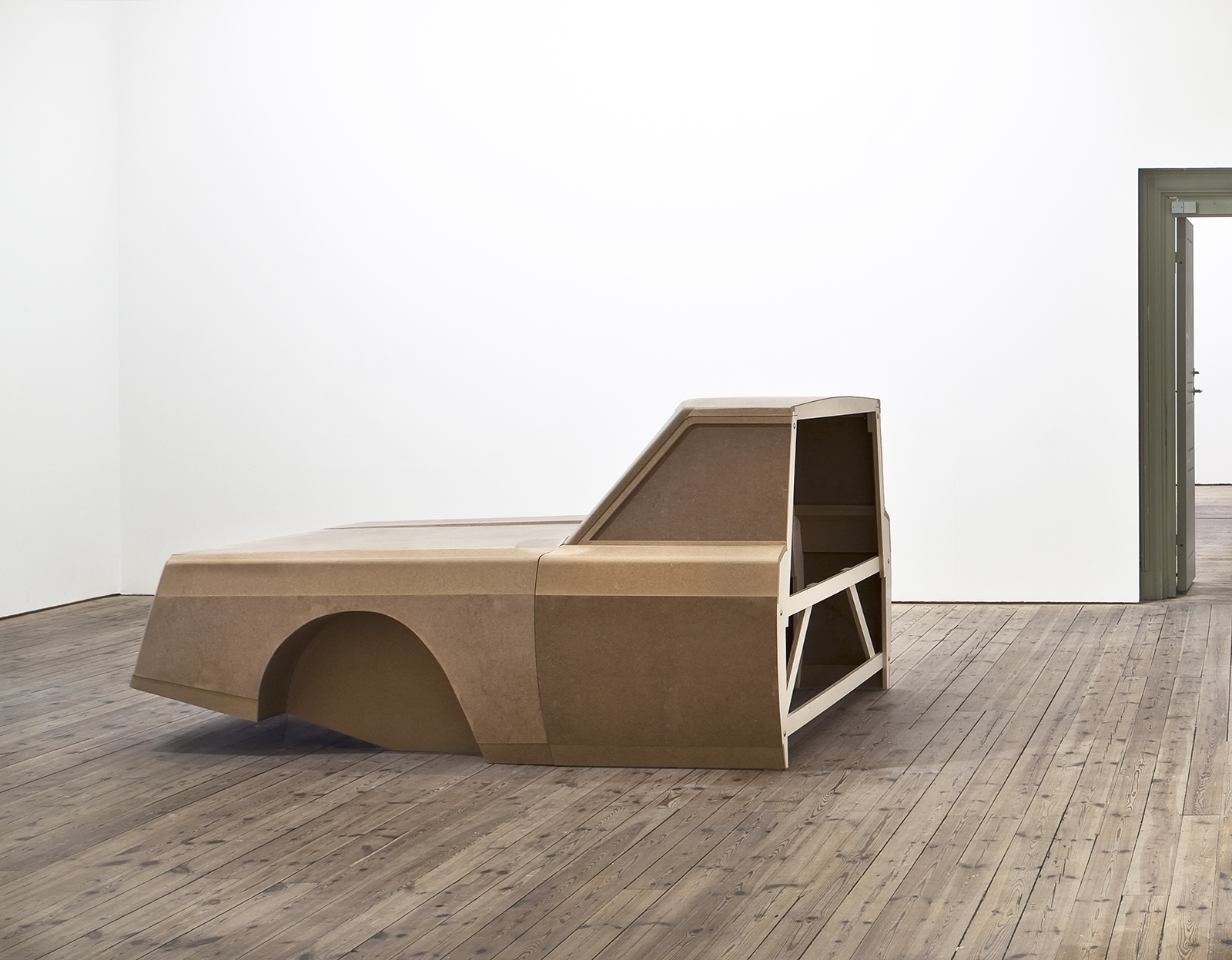 Karin Ohlin, "Glömska" (Oblivion), 2010, mdf, poppel plywood, 240 x 165 x 120 cm,