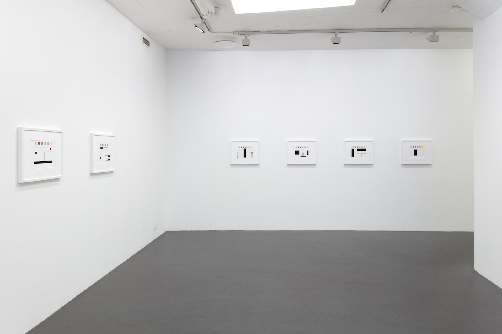 Kristoffer Nilson, Installation view "FLAG", 2017, Galleri Flach