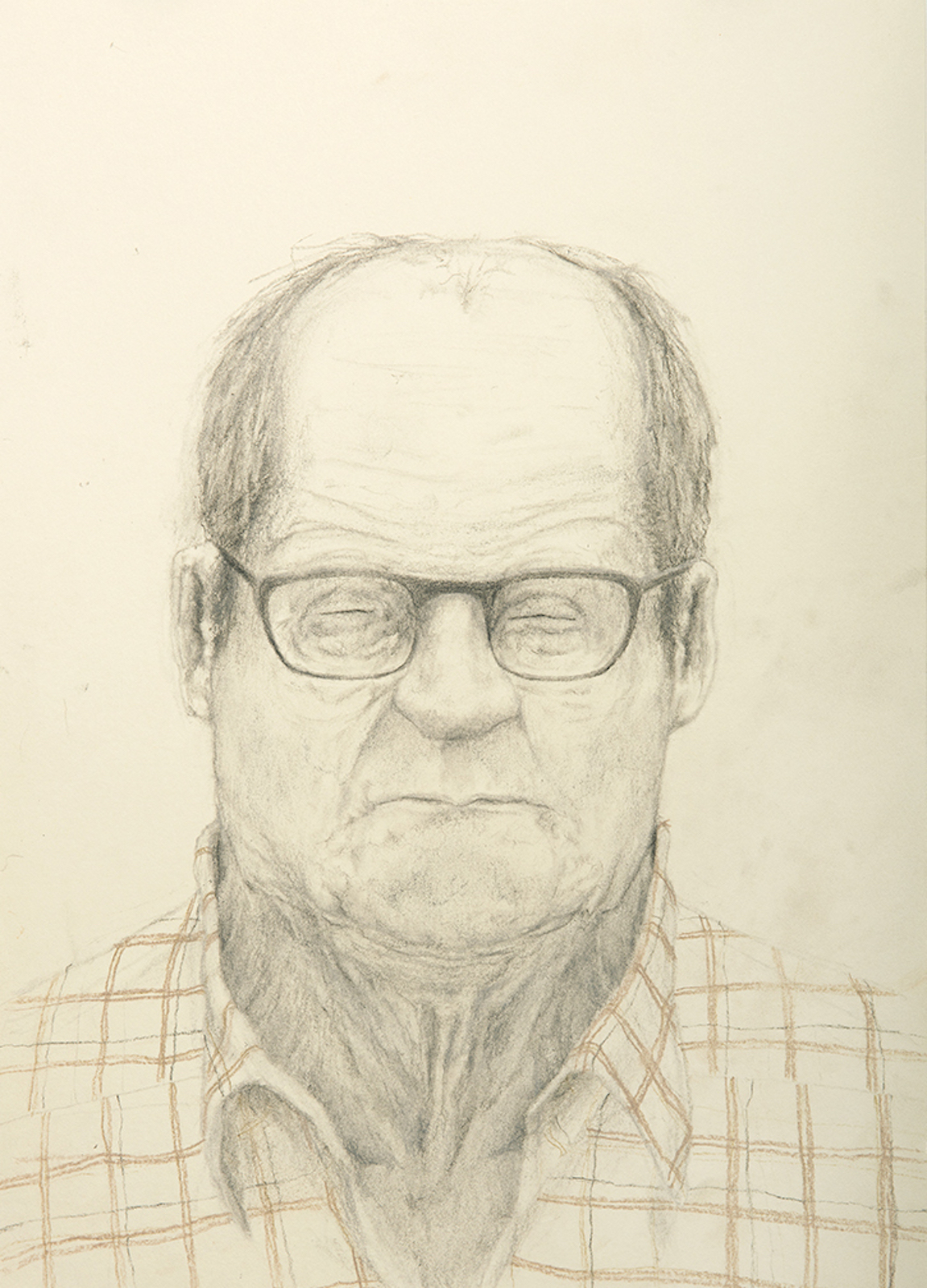 Patrick Nilson, "Shutter"/ Slutare. 2014.Soft pastel on paper 42 X 30 cm
Två stycken