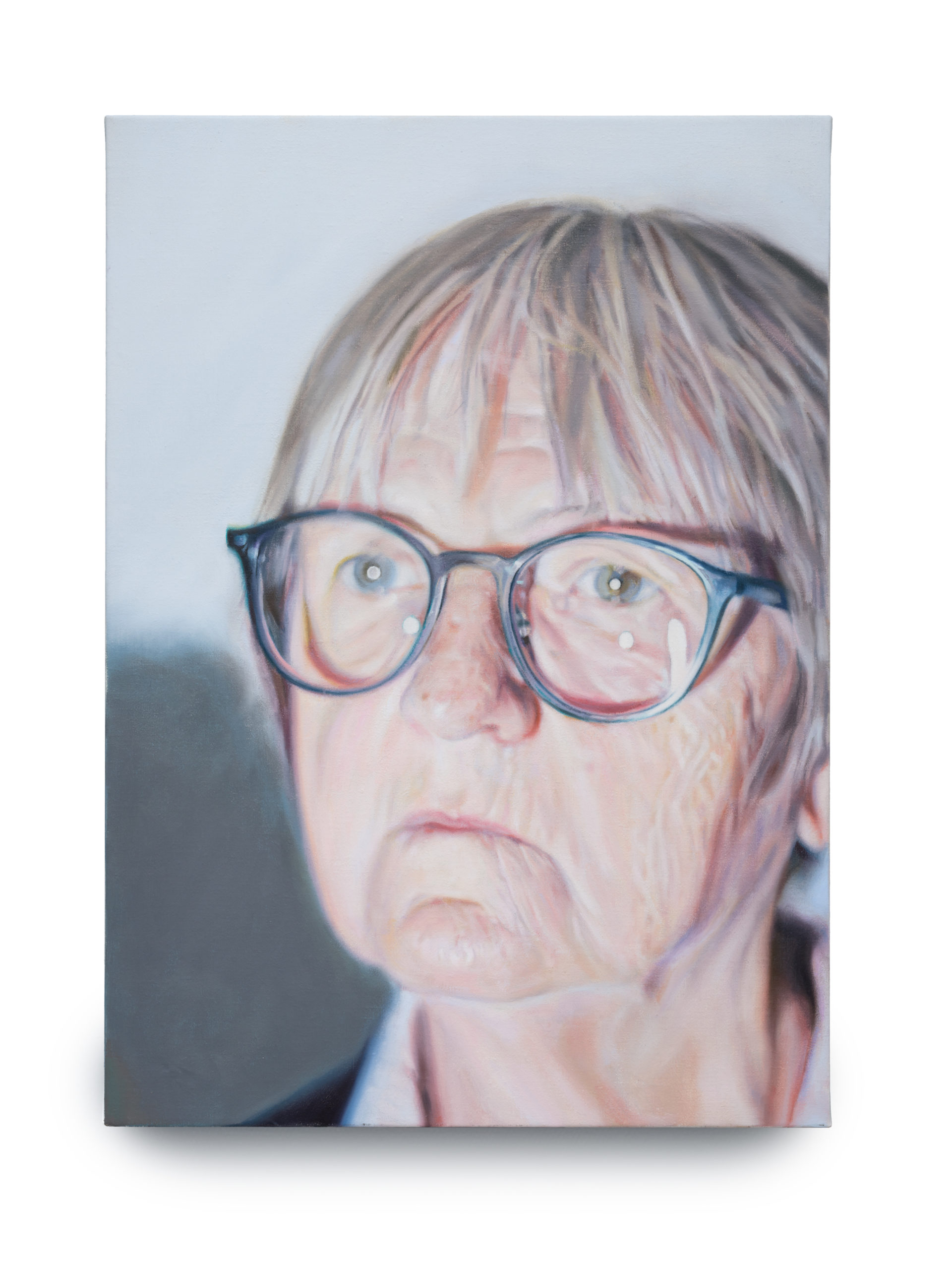 From the series: "YL" (2020 - 2021).
Gunilla, 2021, oil on canvas, 56 x 40 cm. Photo: Jean Baptiste Béranger