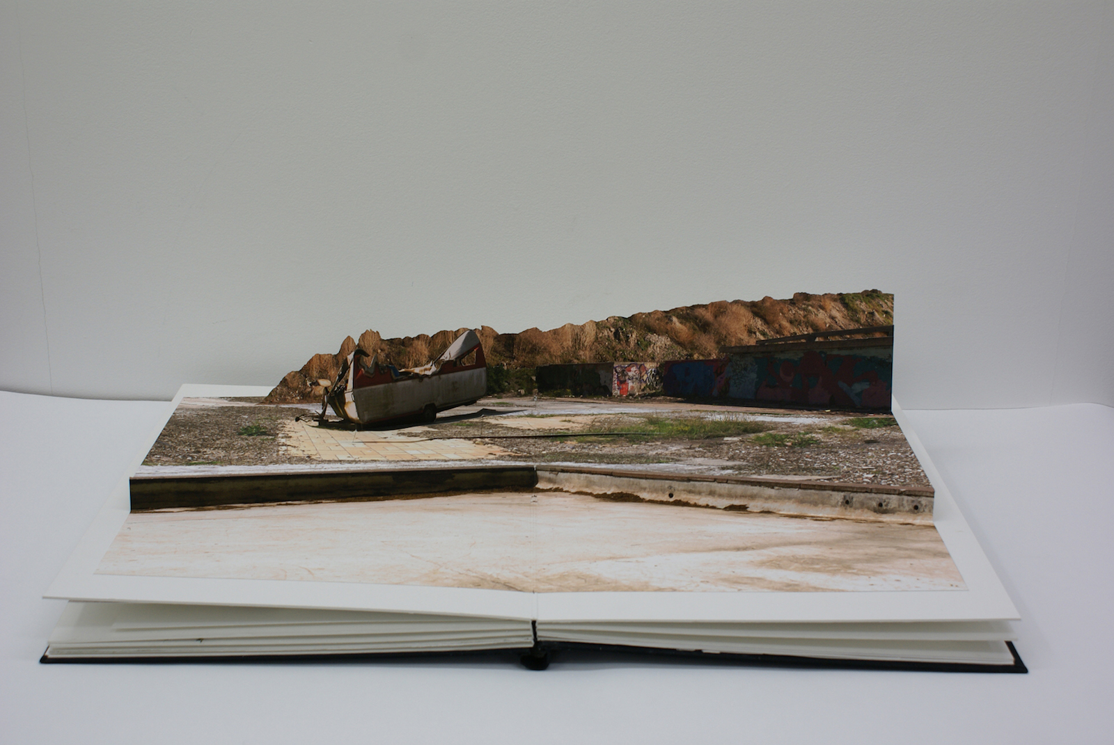 Andreas Johansson, "From Were the Sun now Stands" 2011, paper and glue, 59 x 44 cm, ed. 6/6
