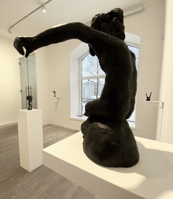 Installation view: "Asterism", Galleri Flach, 2024.