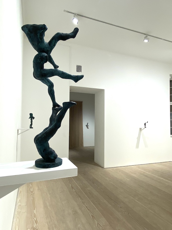 Installation view: "Asterism", Galleri Flach, 2024.