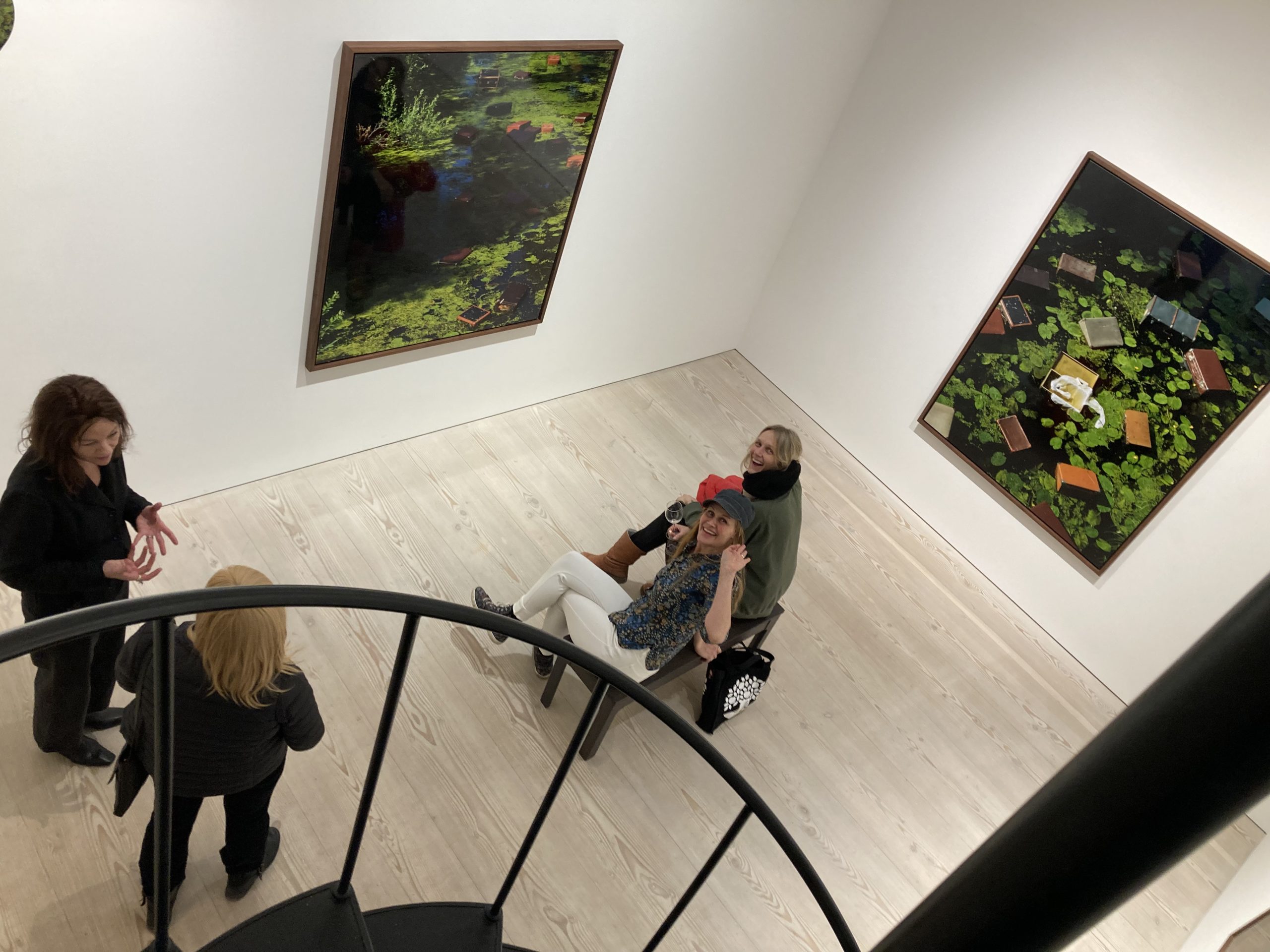 Installation view: Maria Friberg, "Handed", 2023, Galleri Flach's project room.