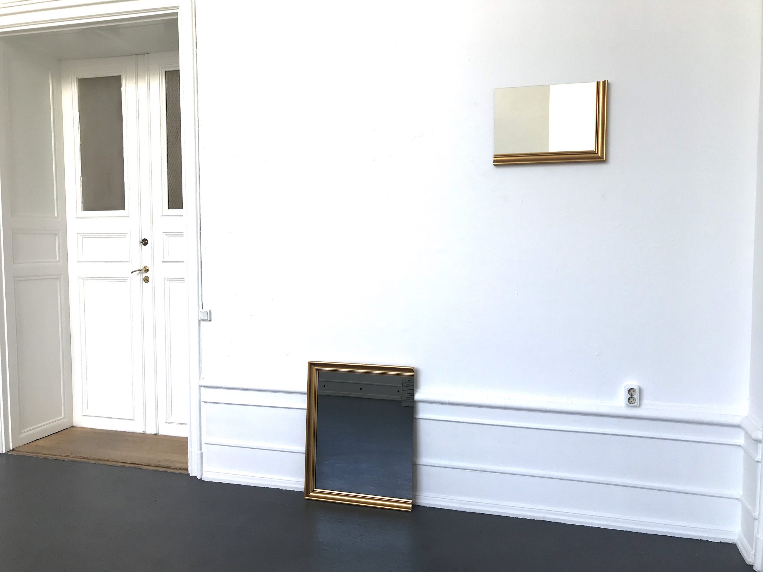 Ande och Materia / Mind and Matter, april 2020. Karin Ohlin, (Mirror objects)