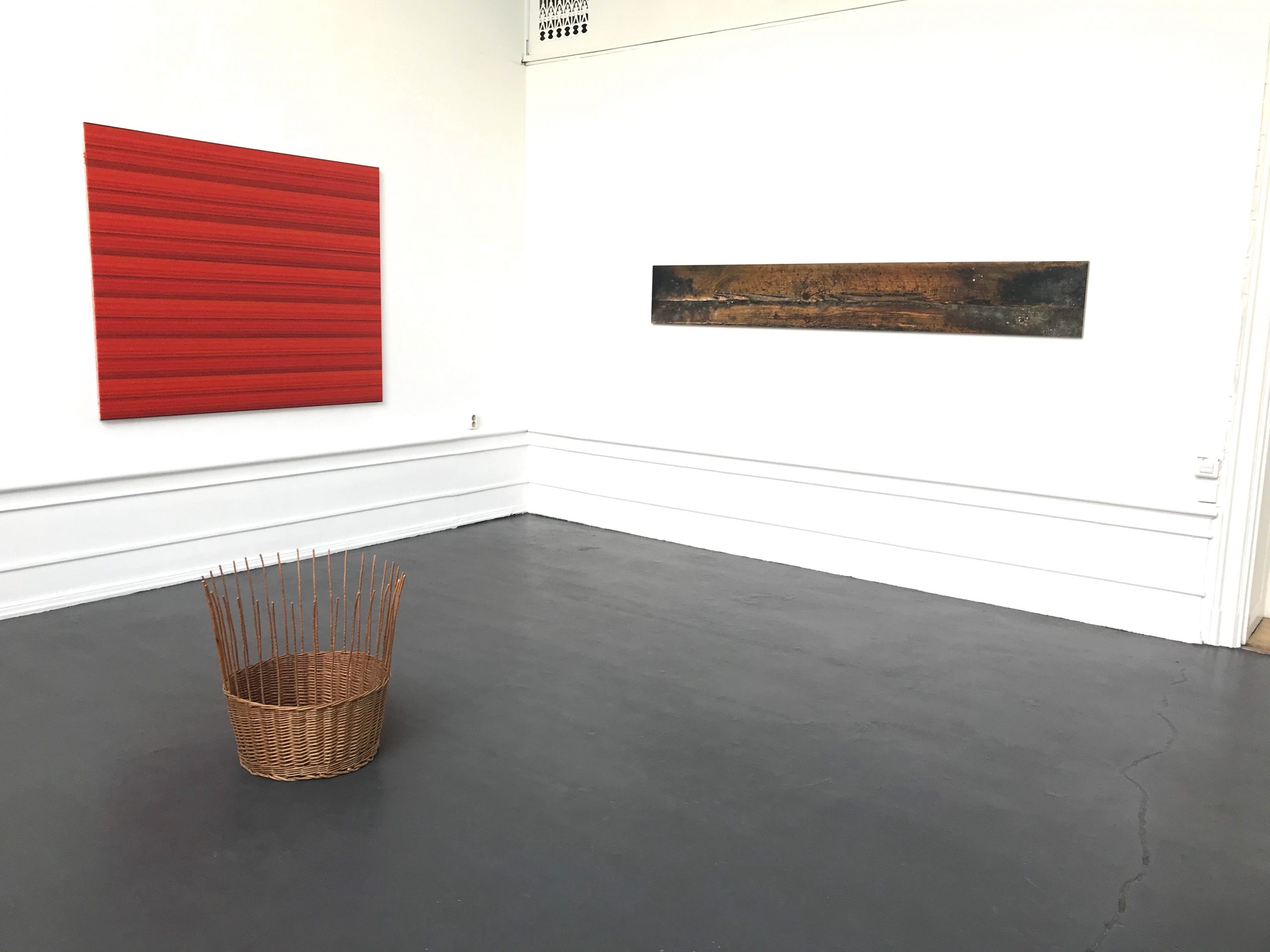 Ande och Materia / Mind and Matter, april 2020. Jakob Solgren (Sculpture), Rickard Sollman (Painting), Kristoffer Nilsson (photography)