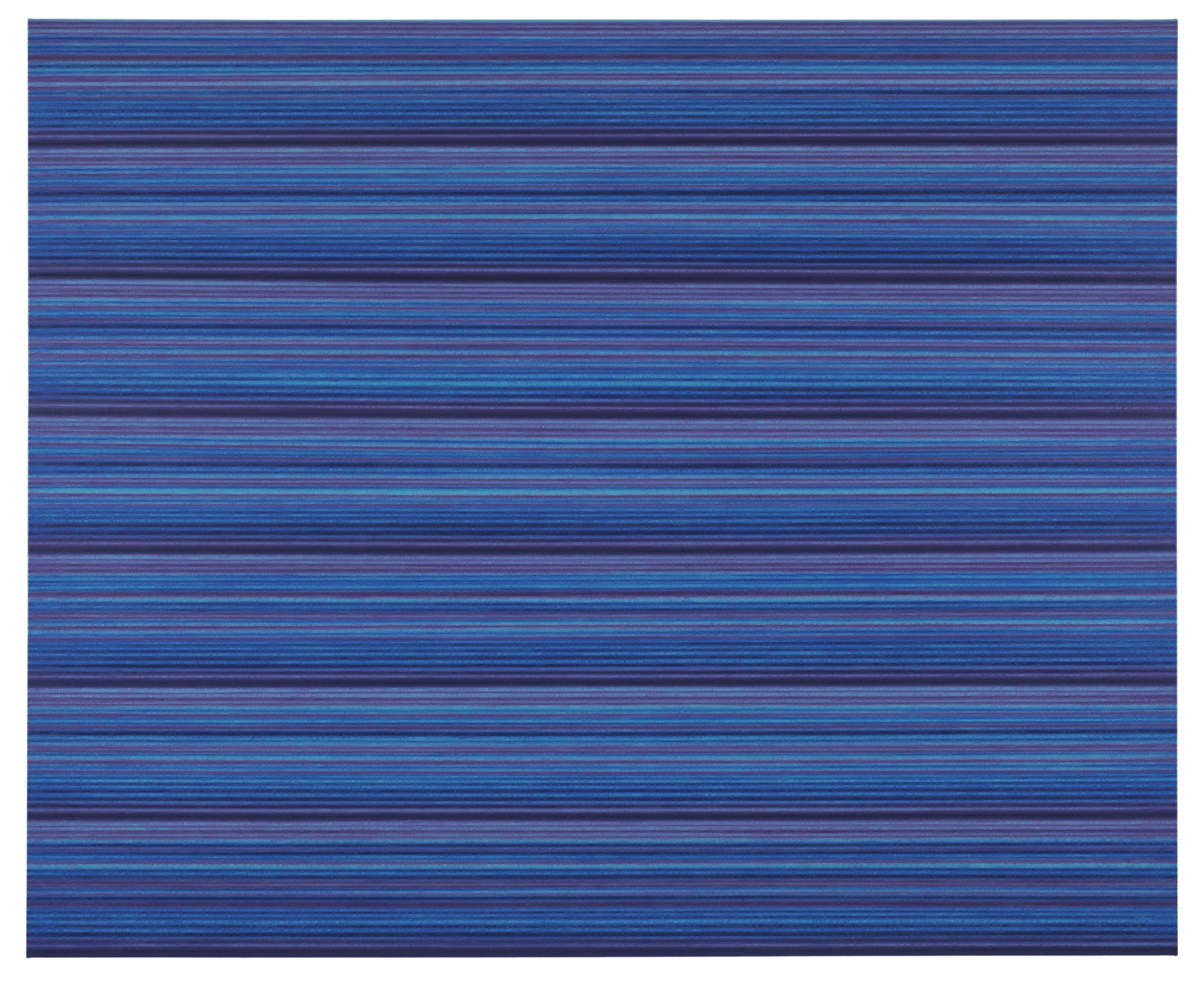 Ande och Materia / Mind and Matter, april 2020. Rickard Sollman, "Syskonet (blå)", 2013, oil on canvas