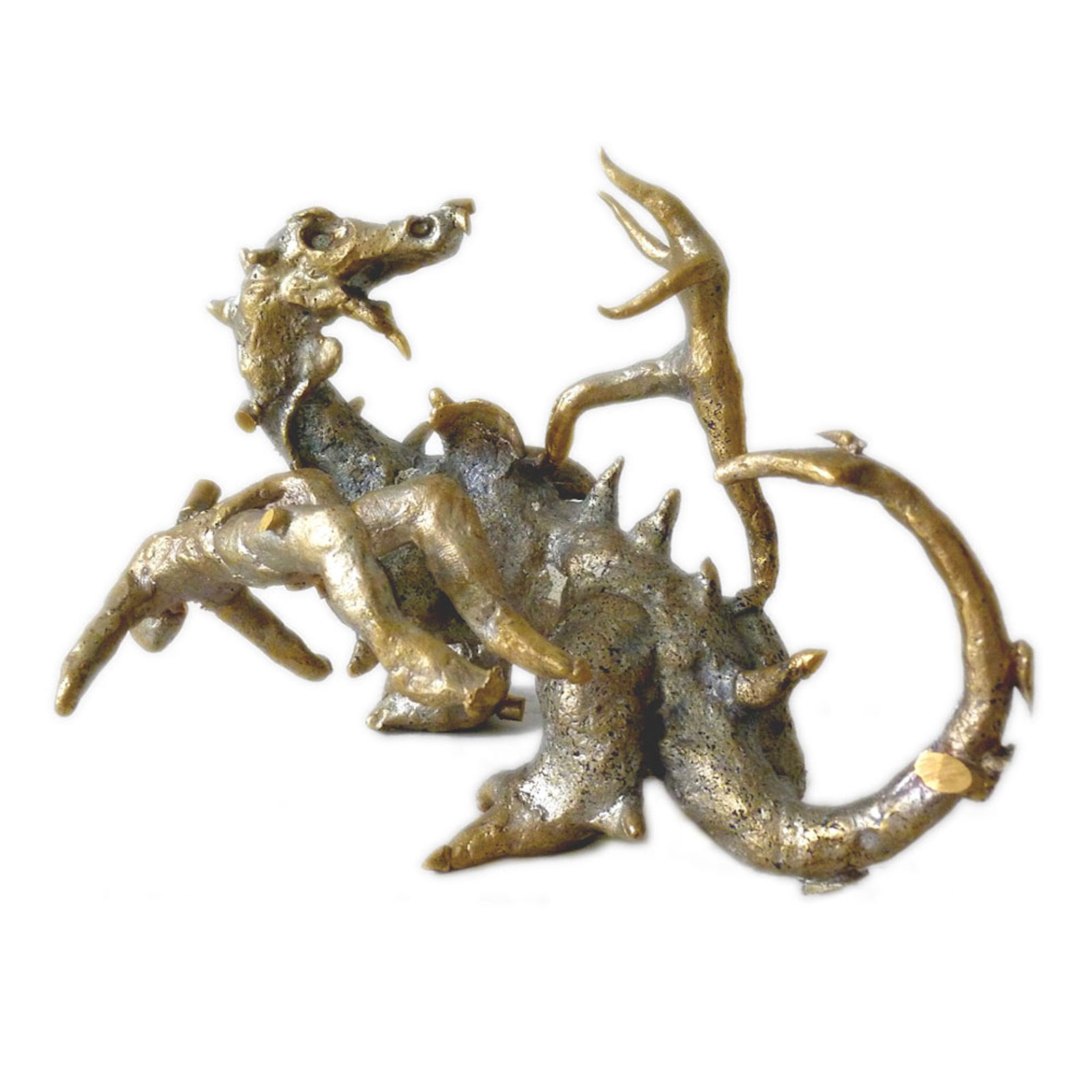 Fredrik Wretman, "Who killer who 2", bronze, 21 x 25 cm