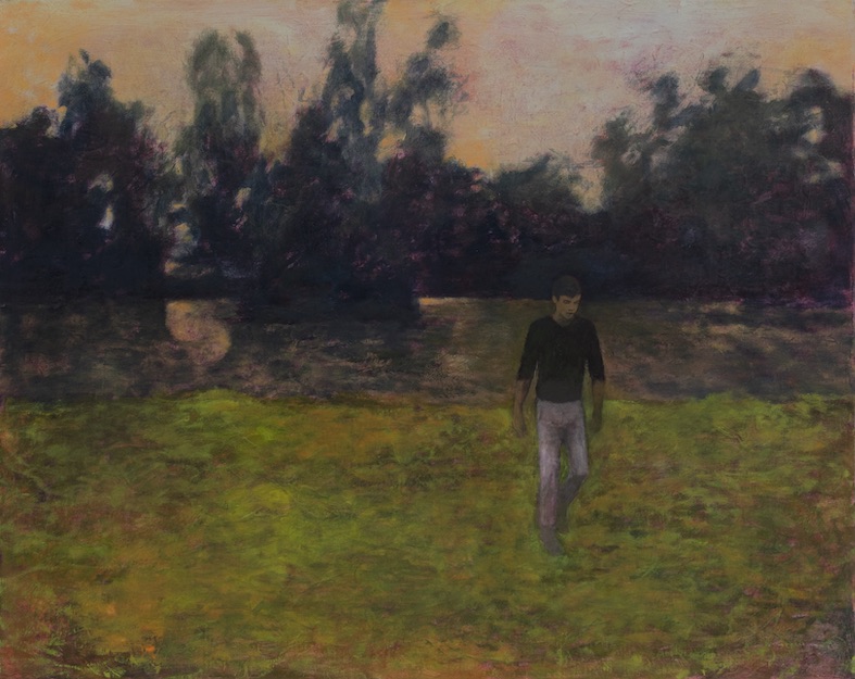 Martin Ålund, "Afterimage III", 2026
Oil and charcoal on canvas, 80 x 100 cm