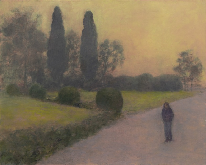 Martin Ålund, "Afterimage II", 2026
Oil and charcoal on canvas, 185 x 370 cm