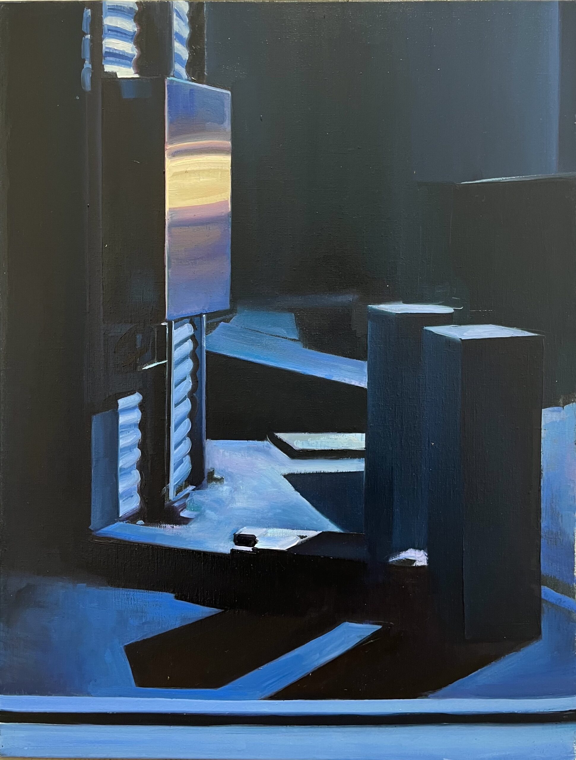 Pauliina Pietilä:
SILO, 2024
olja på duk
65 x 50 cm