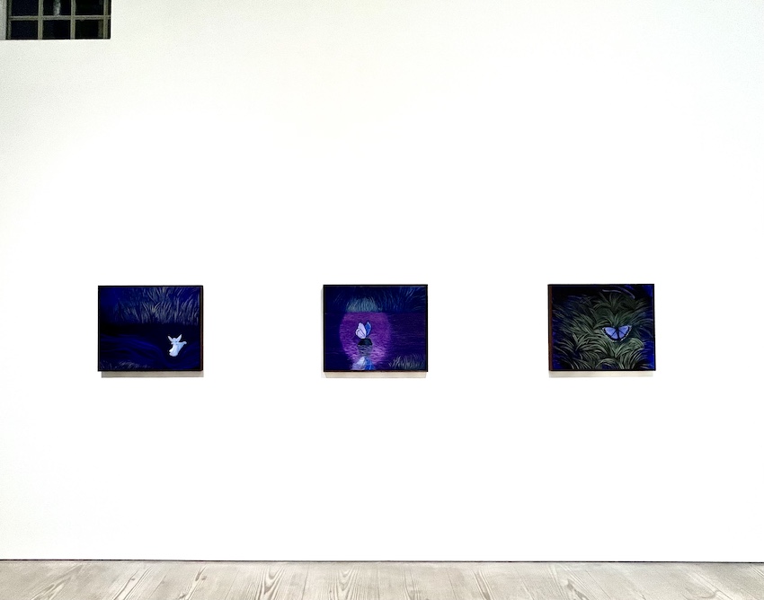 Installation view: Hjördis Greta Gudmundsdottir / Light and Darkness, 2025.