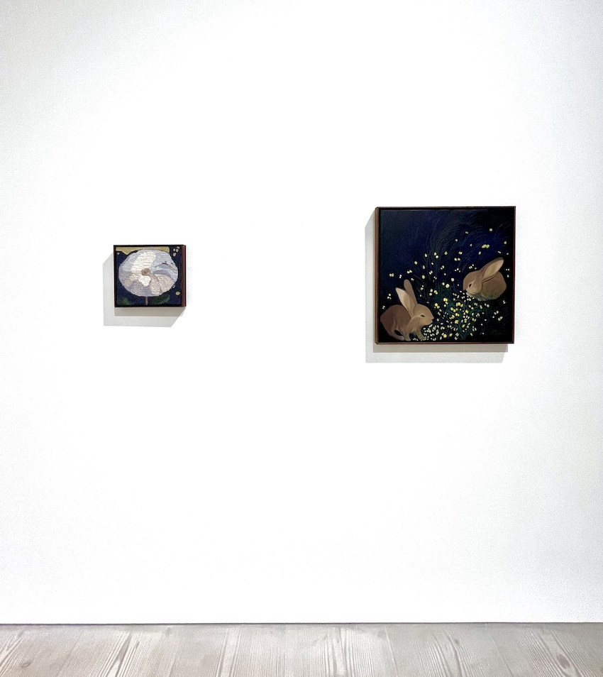 Installation view: Hjördis Greta Gudmundsdottir / Light and Darkness, 2025.