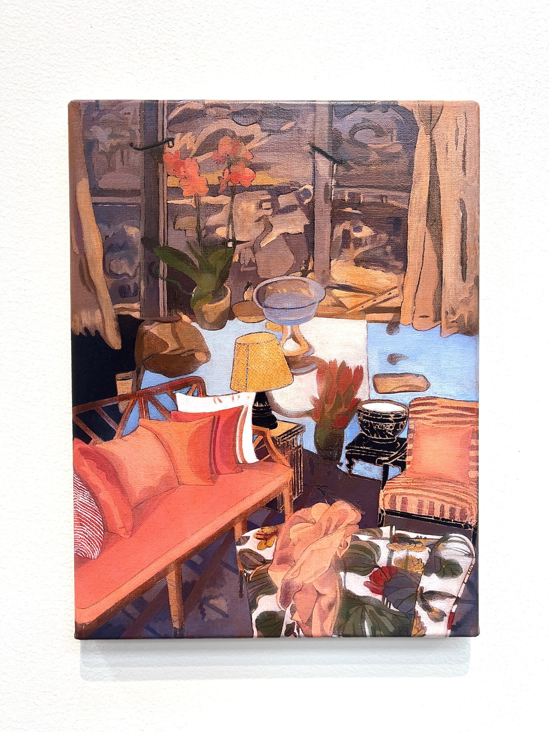 Lisa D Manner, "July at 2 a.m". 2026
Oil on canvas
33 x 25 cm