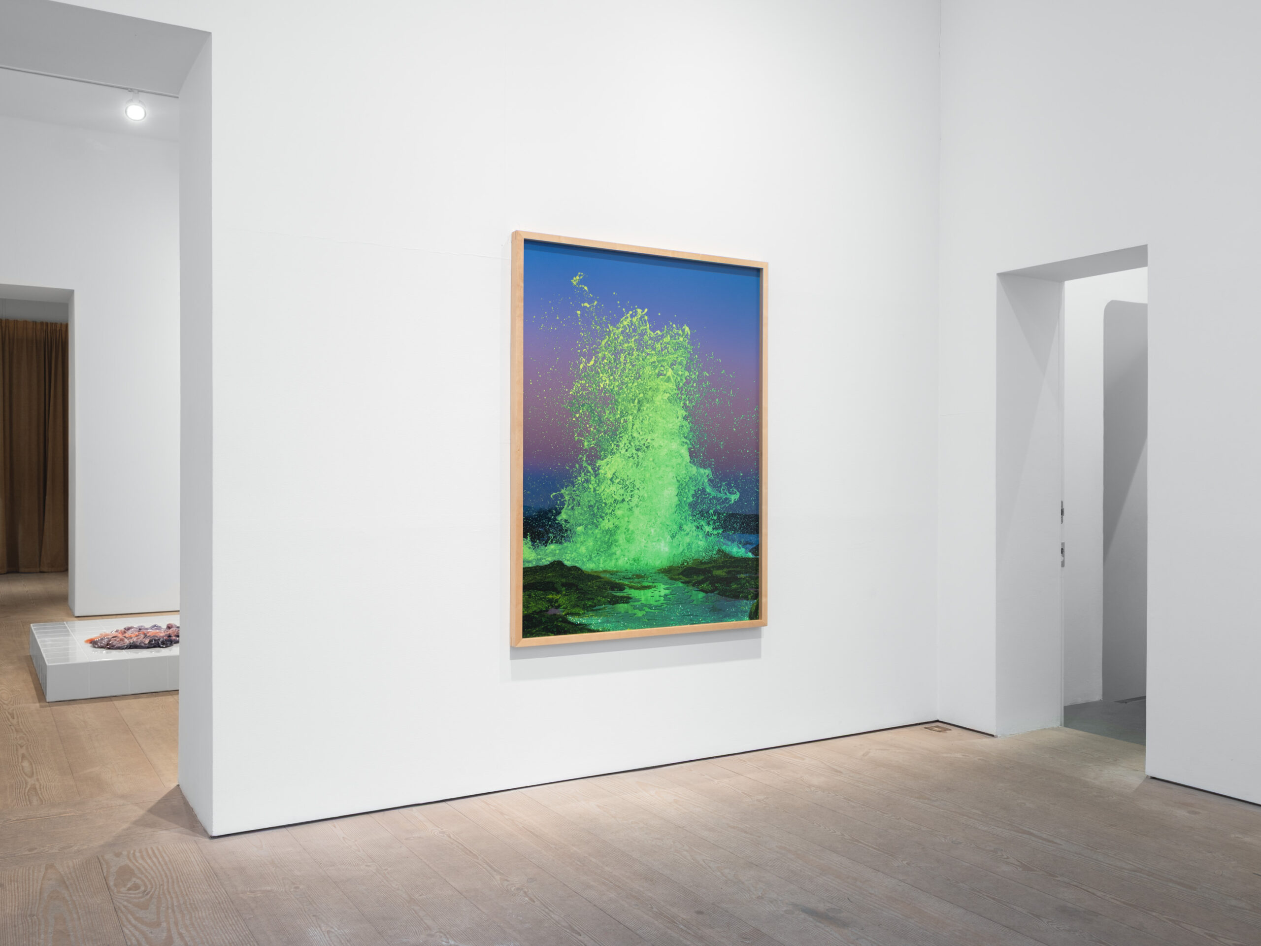 Inka & Niclas: "End of Main Sequence", 2026
160 x 120 cm. Archival pigment print, birch frame with museum glass