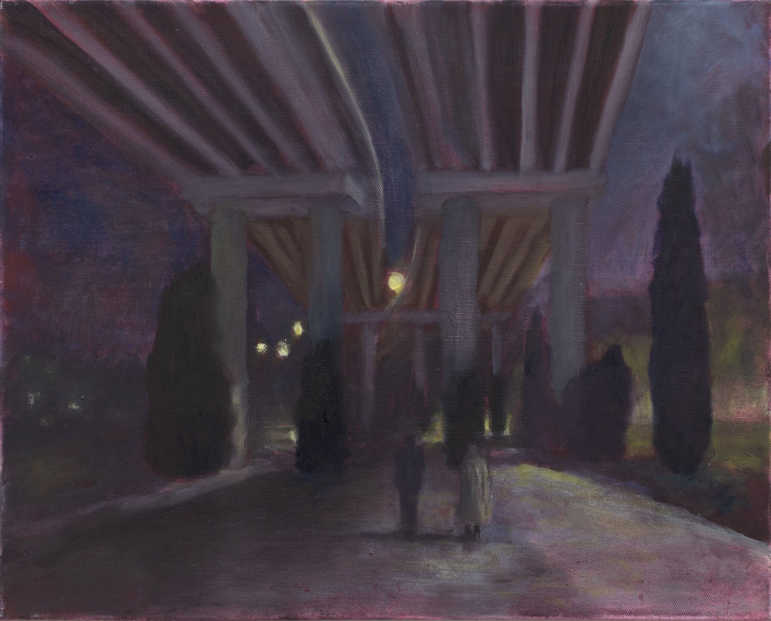 Martin Ålund, "Afterimage XXVI", 2026
Oil and charcoal on canvas, 40 x 50 cm