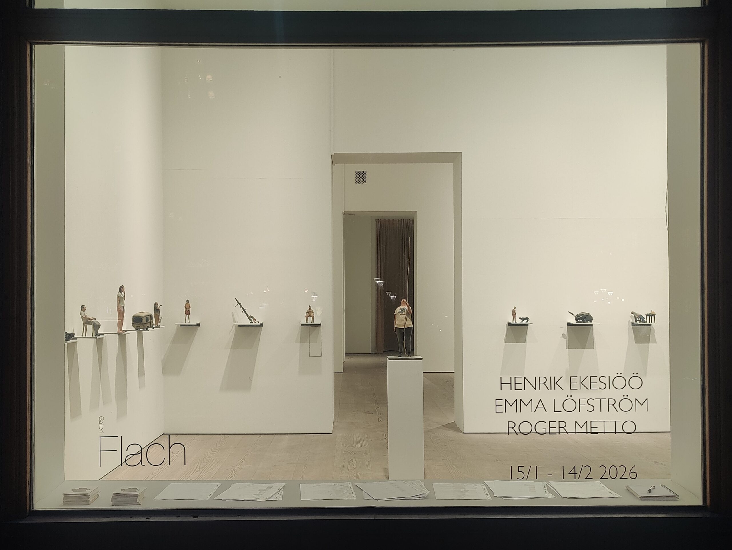 Henrik Ekesiöö Emma Löfström Roger Metto 15/1 – 14/2 2026